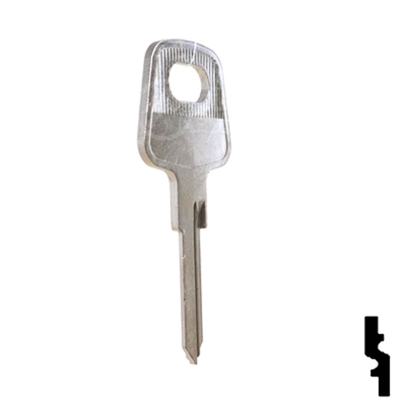 Uncut Key Blank | Volkswagen | Audi | X88 ( PA8 ) Automotive Key Ilco