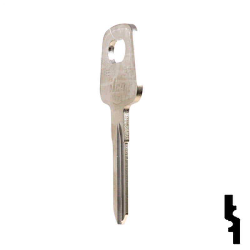 Uncut Key Blank | Volkswagen | Audi | X88 ( PA8 ) Automotive Key Ilco