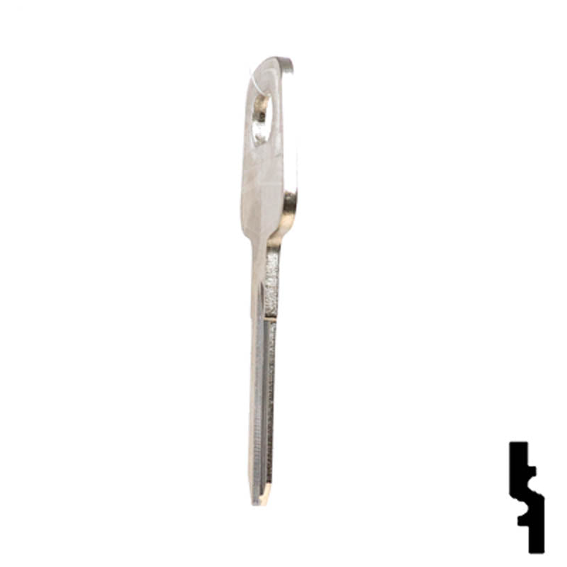 Uncut Key Blank | Volkswagen | Audi | X88 ( PA8 ) Automotive Key Ilco