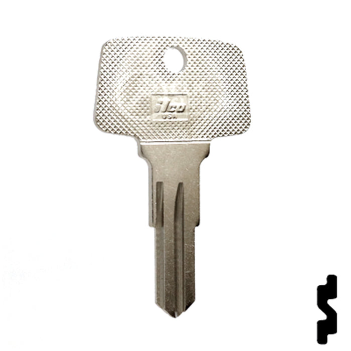 Uncut Key Blank | Volkswagen | BU8 Automotive Key Ilco