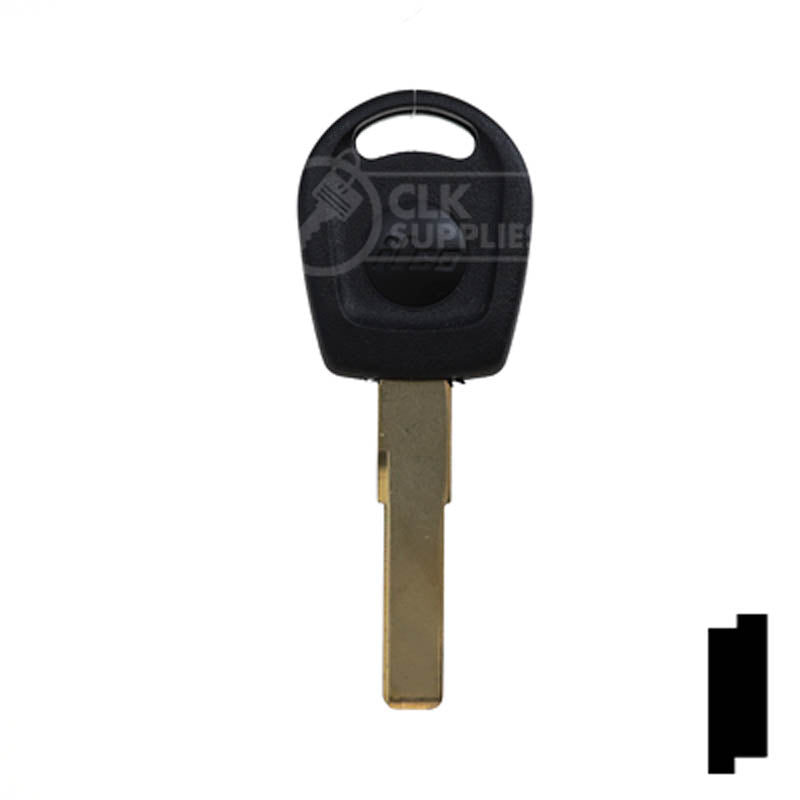 Uncut Key Blank | Volkswagen | HU66-P VW Automotive Key JMA USA