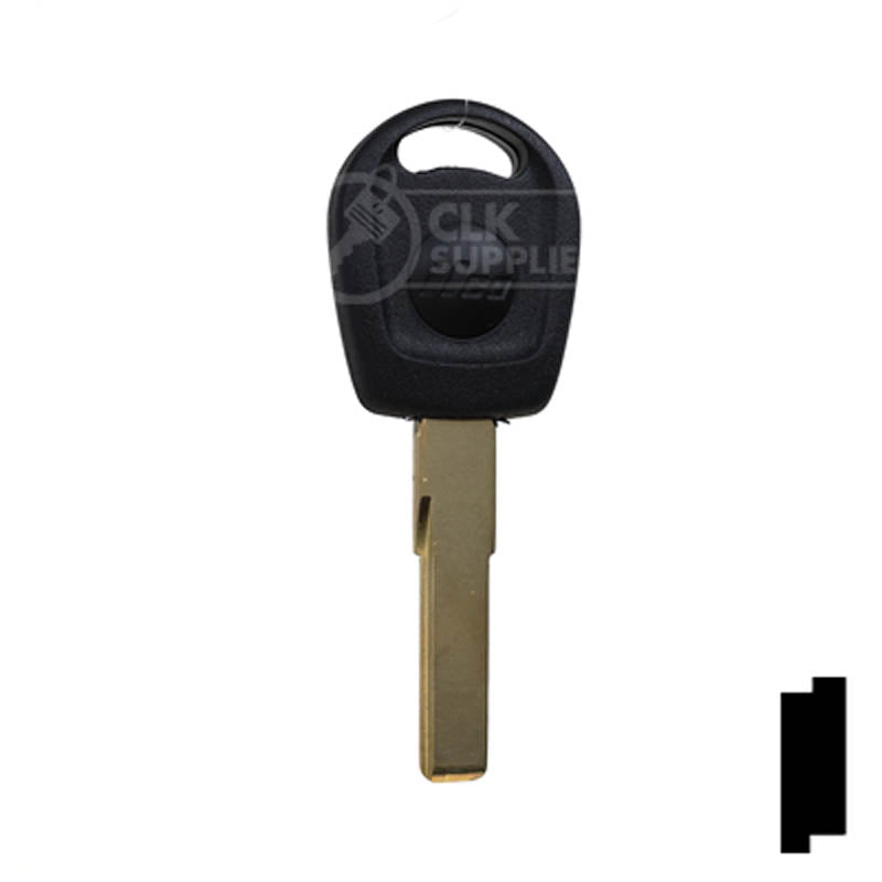 Uncut Key Blank | Volkswagen | HU66-P VW Automotive Key JMA USA