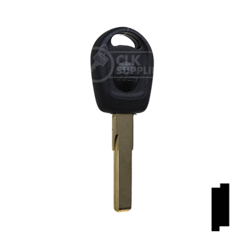 Uncut Key Blank | Volkswagen | HU66-P VW Automotive Key JMA USA