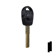 Uncut Key Blank | Volkswagen | HU66-P VW Automotive Key JMA USA