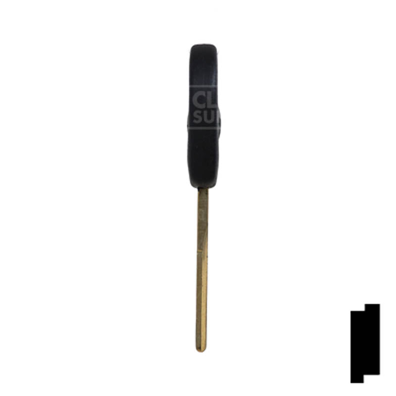 Uncut Key Blank | Volkswagen | HU66-P VW Automotive Key JMA USA