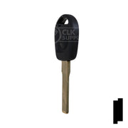 Uncut Key Blank | Volkswagen | HU66-P VW Automotive Key JMA USA