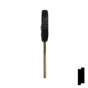 Uncut Key Blank | Volkswagen | HU66-P VW Automotive Key JMA USA