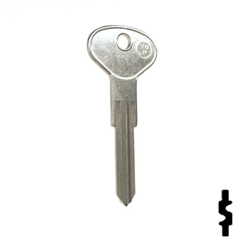 Uncut Key Blank | Volkswagen | V33, X110 Automotive Key JMA USA