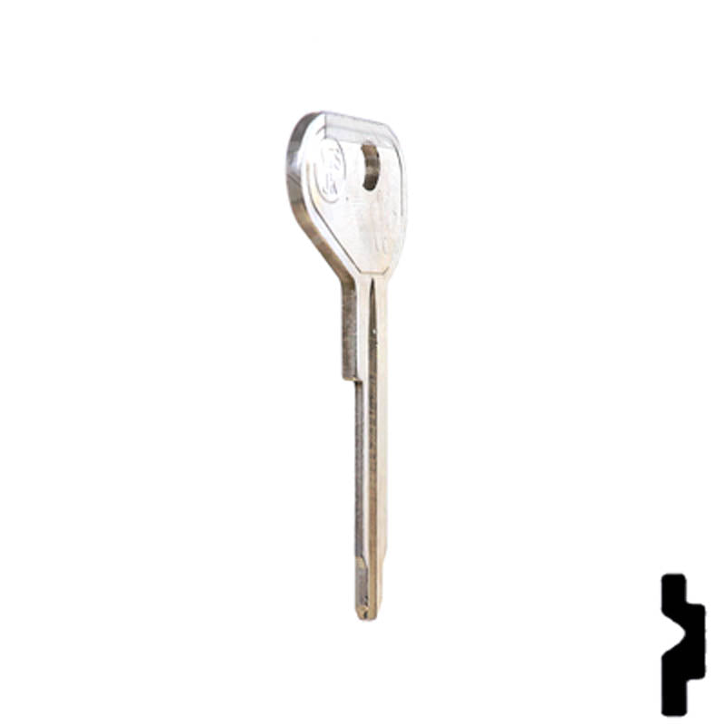 Uncut Key Blank | Volkswagen | VW67 Automotive Key Ilco