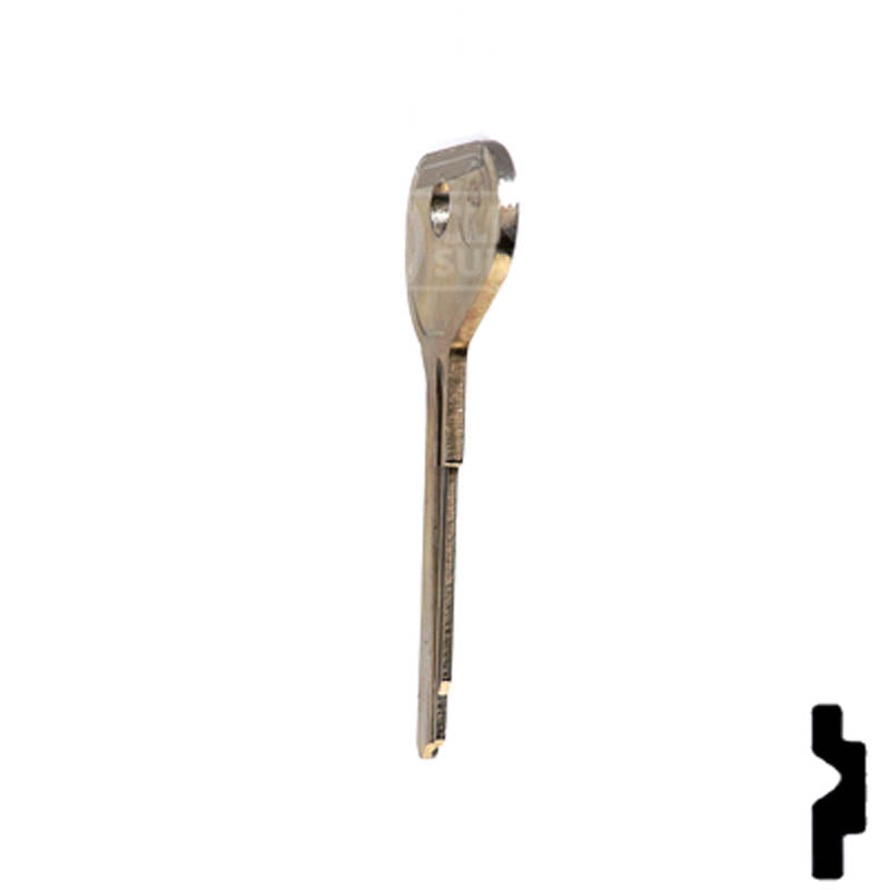 Uncut Key Blank | Volkswagen | VW67 Automotive Key Ilco