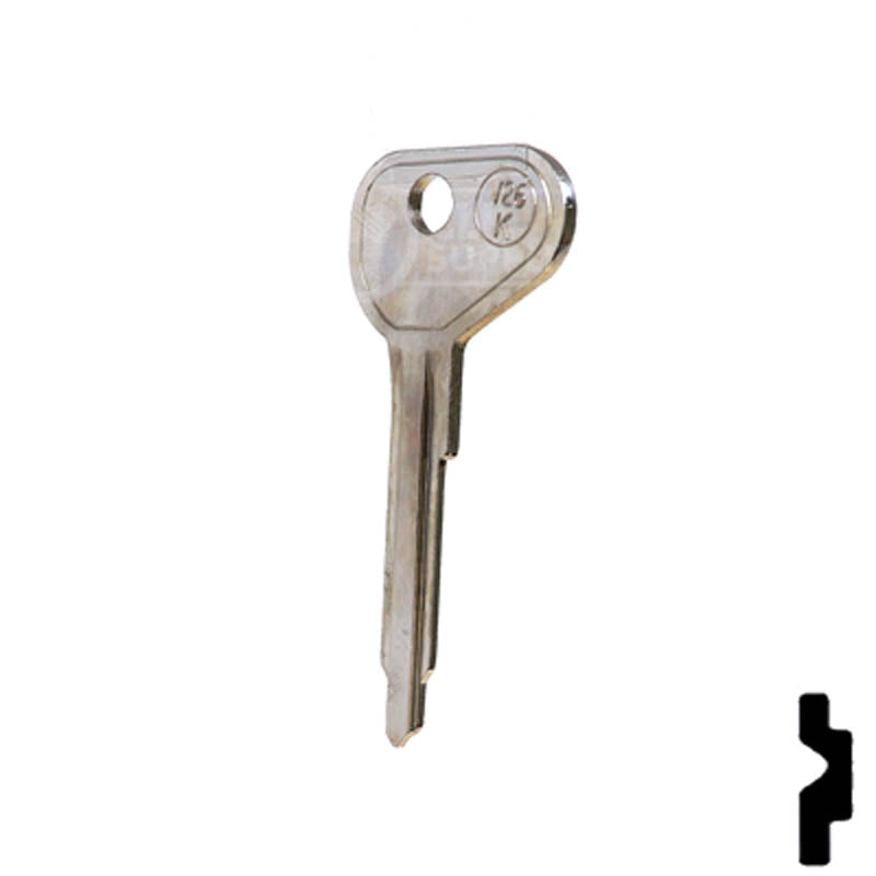 Uncut Key Blank | Volkswagen | VW67 Automotive Key Ilco