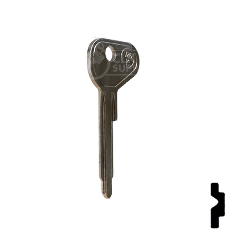 Uncut Key Blank | Volkswagen | VW67 Automotive Key Ilco