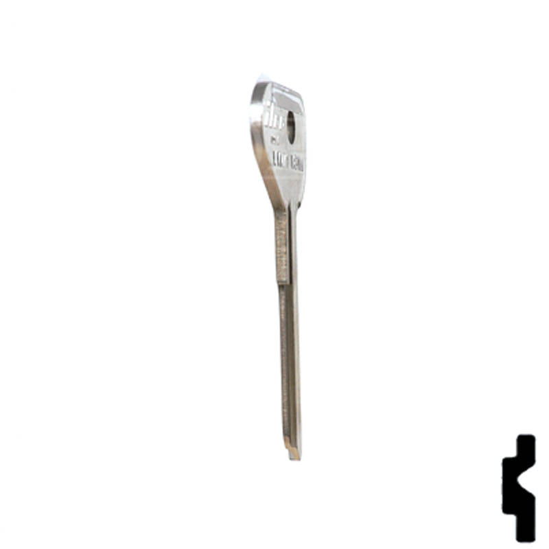 Uncut Key Blank | Volkswagen | VW71 / V81W Automotive Key Ilco