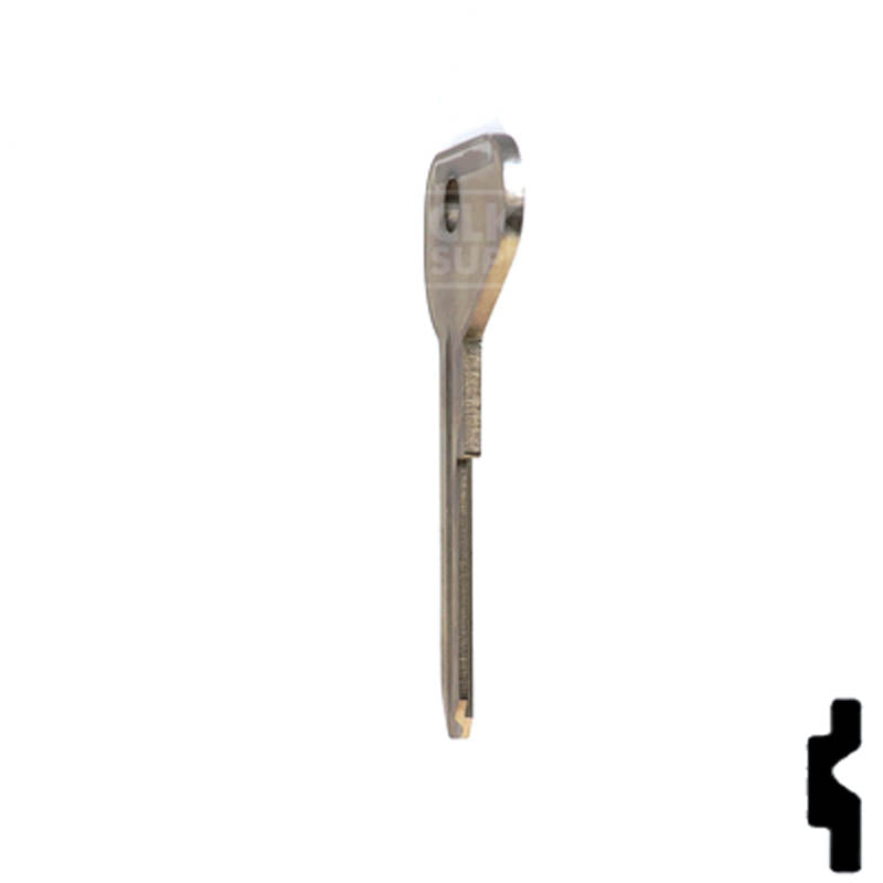 Uncut Key Blank | Volkswagen | VW71 / V81W Automotive Key Ilco