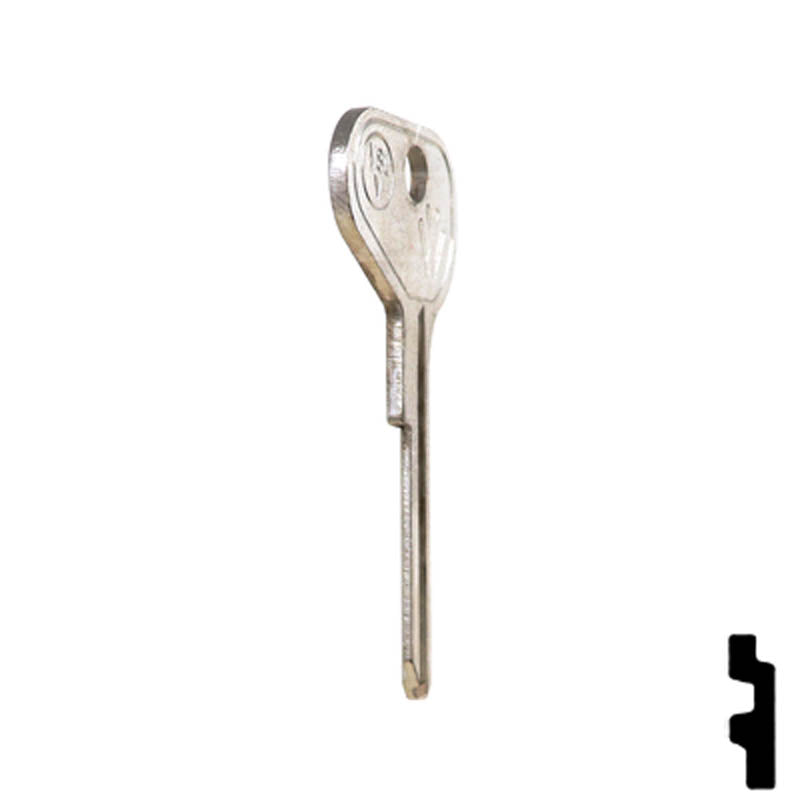 Uncut Key Blank | Volkswagen | VW71A / V29R Automotive Key Ilco