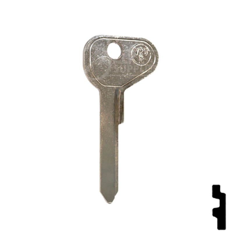 Uncut Key Blank | Volkswagen | VW71A / V29R Automotive Key Ilco