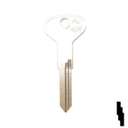 Uncut Key Blank | Volkswagen | X203 ( V37 ) Automotive Key JMA USA