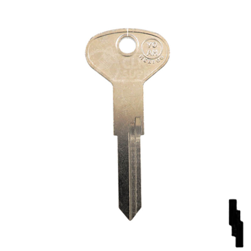 Uncut Key Blank | Volkswagen | X203 ( V37 ) Automotive Key JMA USA