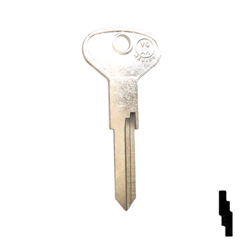 Uncut Key Blank | Volkswagen | X203 ( V37 ) Automotive Key JMA USA