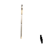 Uncut Key Blank | Volkswagen | X203 ( V37 ) Automotive Key JMA USA