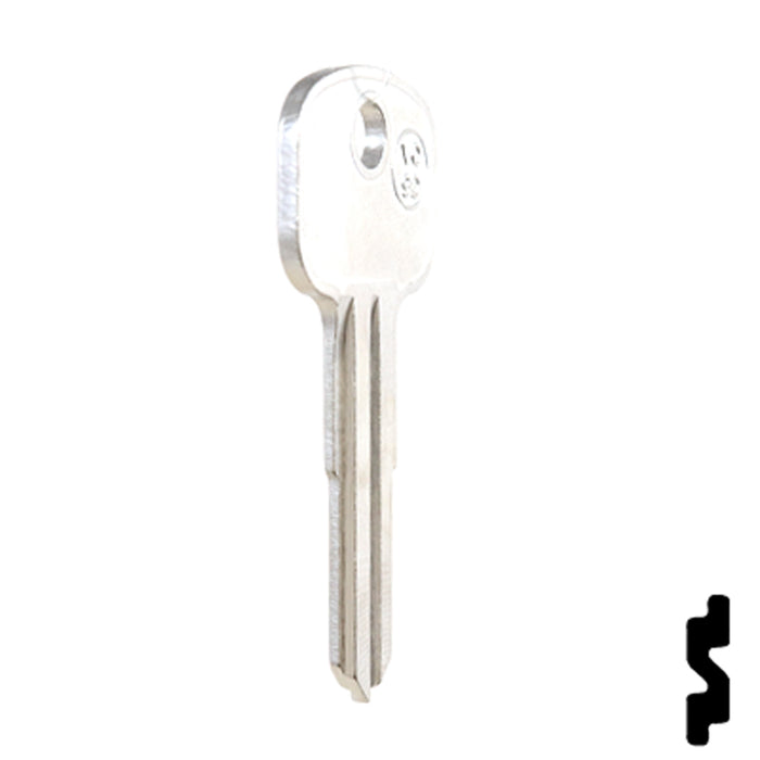 Uncut Key Blank | Volkswagon, Gas Cap | X132 Automotive Key JMA USA