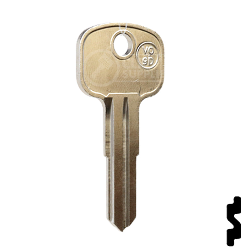 Uncut Key Blank | Volkswagon, Gas Cap | X132 Automotive Key JMA USA