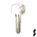 Uncut Key Blank | Volkswagon, Gas Cap | X132 Automotive Key JMA USA