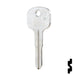 Uncut Key Blank | Volkswagon, Gas Cap | X132 Automotive Key JMA USA