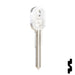Uncut Key Blank | Volkswagon, Gas Cap | X132 Automotive Key JMA USA