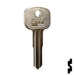 Uncut Key Blank | Volkswagon, Gas Cap | X132 Automotive Key JMA USA