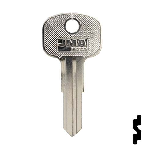 Uncut Key Blank | Volkswagon, Gas Cap | X132