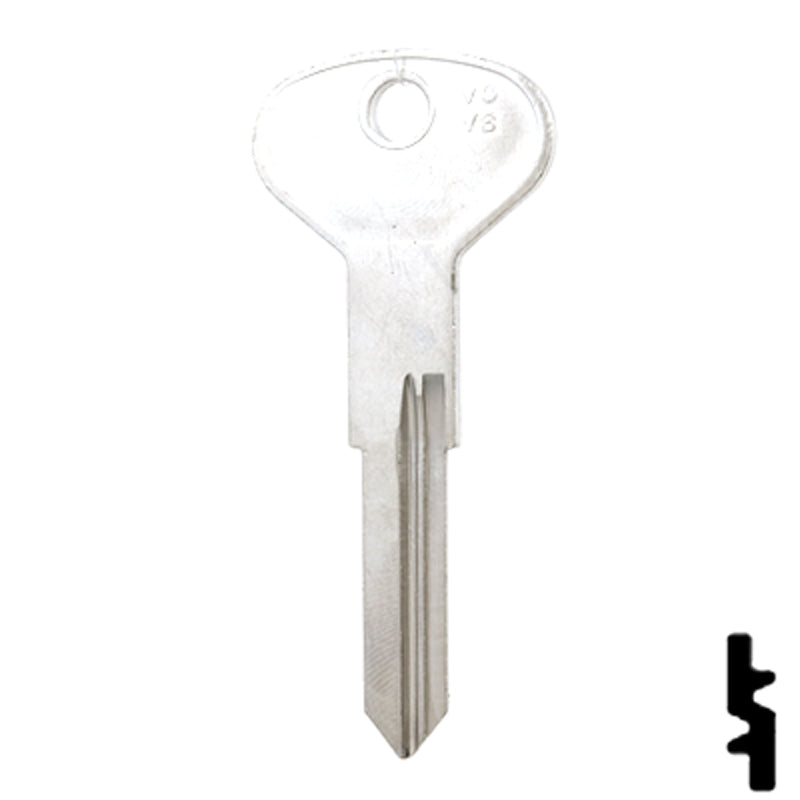 Uncut Key Blank | Volkswagon | VO-VB Automotive Key JMA USA