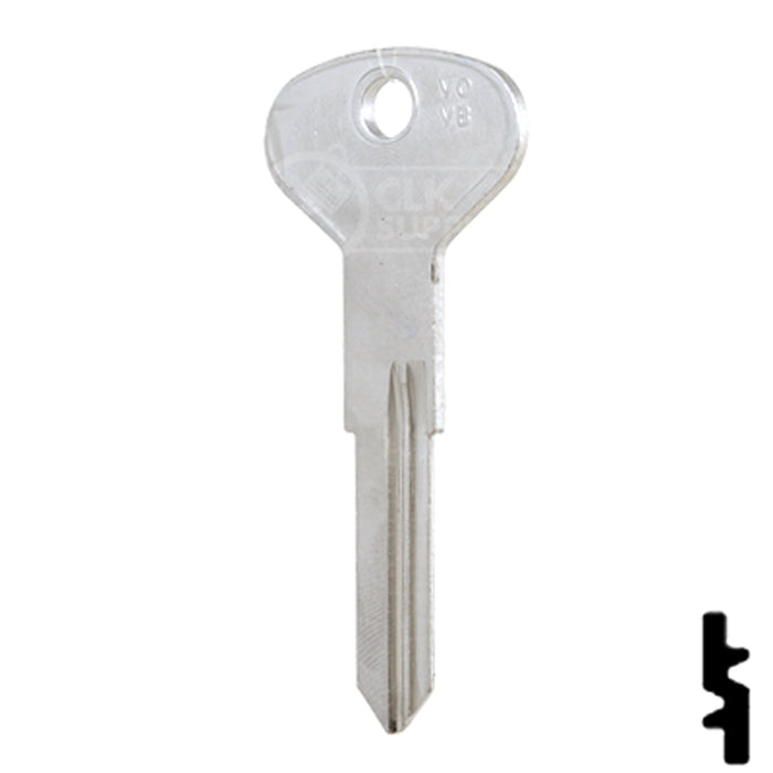 Uncut Key Blank | Volkswagon | VO-VB Automotive Key JMA USA