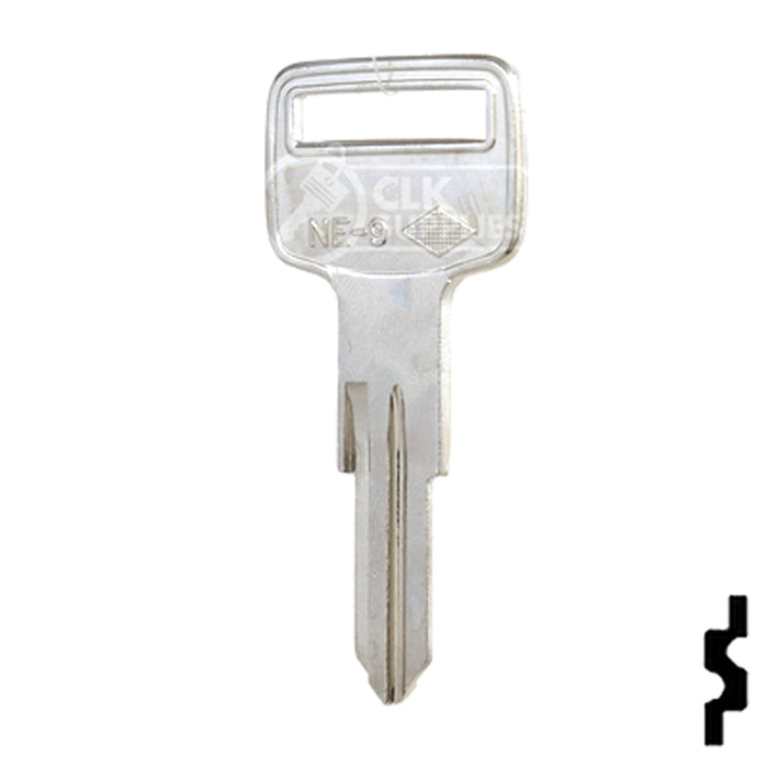 Uncut Key Blank | Volkswagon | VO73S Automotive Key JMA USA