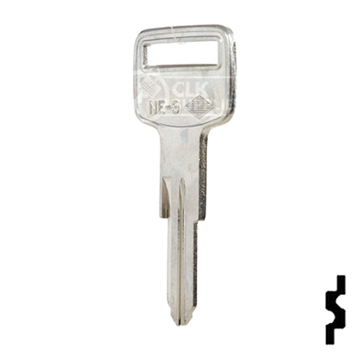 Uncut Key Blank | Volkswagon | VO73S Automotive Key JMA USA