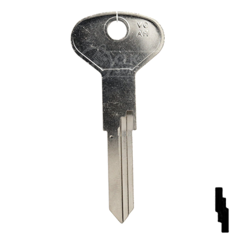 Uncut Key Blank | Volkswagon | VOAH Automotive Key JMA USA