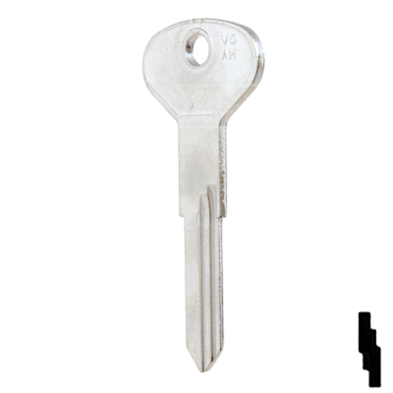 Uncut Key Blank | Volkswagon | VOAH Automotive Key JMA USA