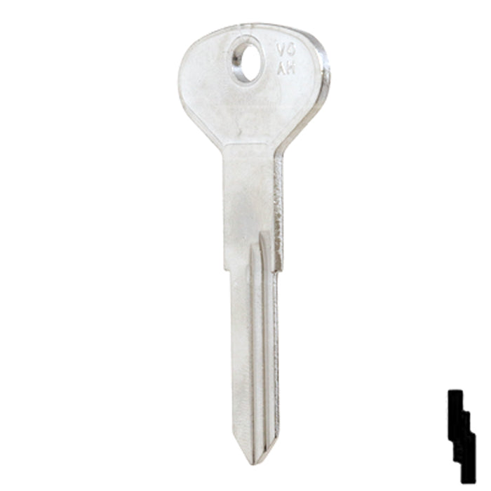 Uncut Key Blank | Volkswagon | VOAH Automotive Key JMA USA