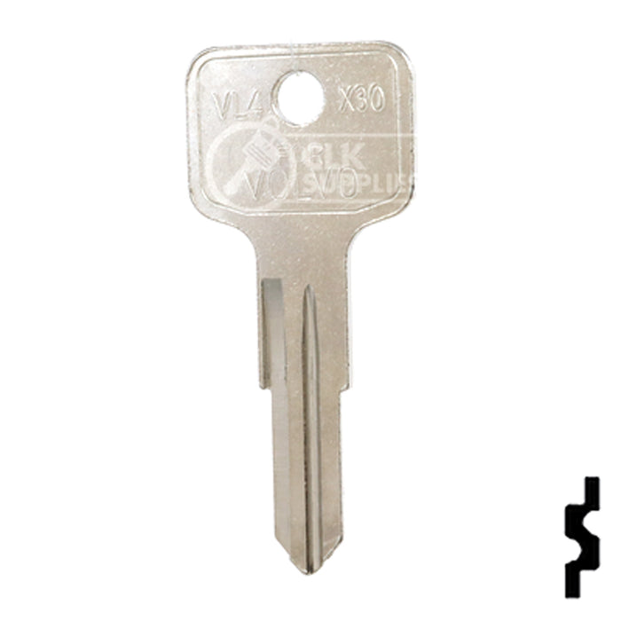 Uncut Key Blank | Volvo | VO73S, VL4-NP Automotive Key JMA USA