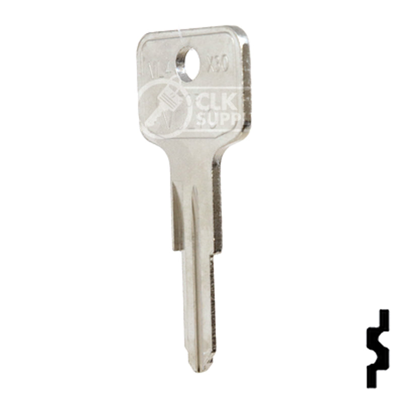 Uncut Key Blank | Volvo | VO73S, VL4-NP Automotive Key JMA USA