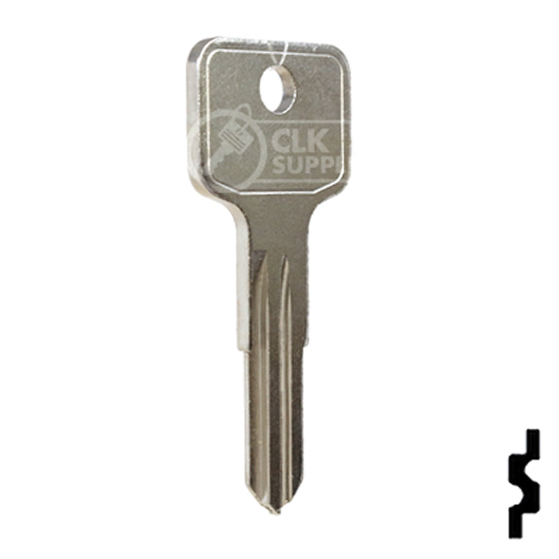 Uncut Key Blank | Volvo | VO73S, VL4-NP Automotive Key JMA USA