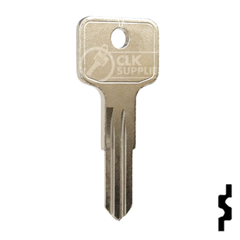 Uncut Key Blank | Volvo | VO73S, VL4-NP Automotive Key JMA USA