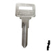 Uncut Key Blank | Volvo | X140, VL8 Automotive Key Ilco