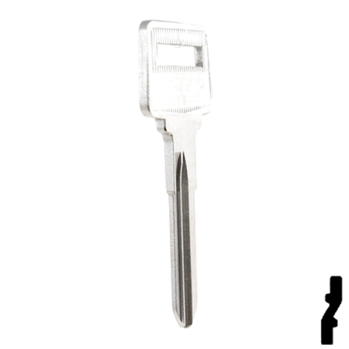 Uncut Key Blank | Volvo | X140, VL8 Automotive Key Ilco