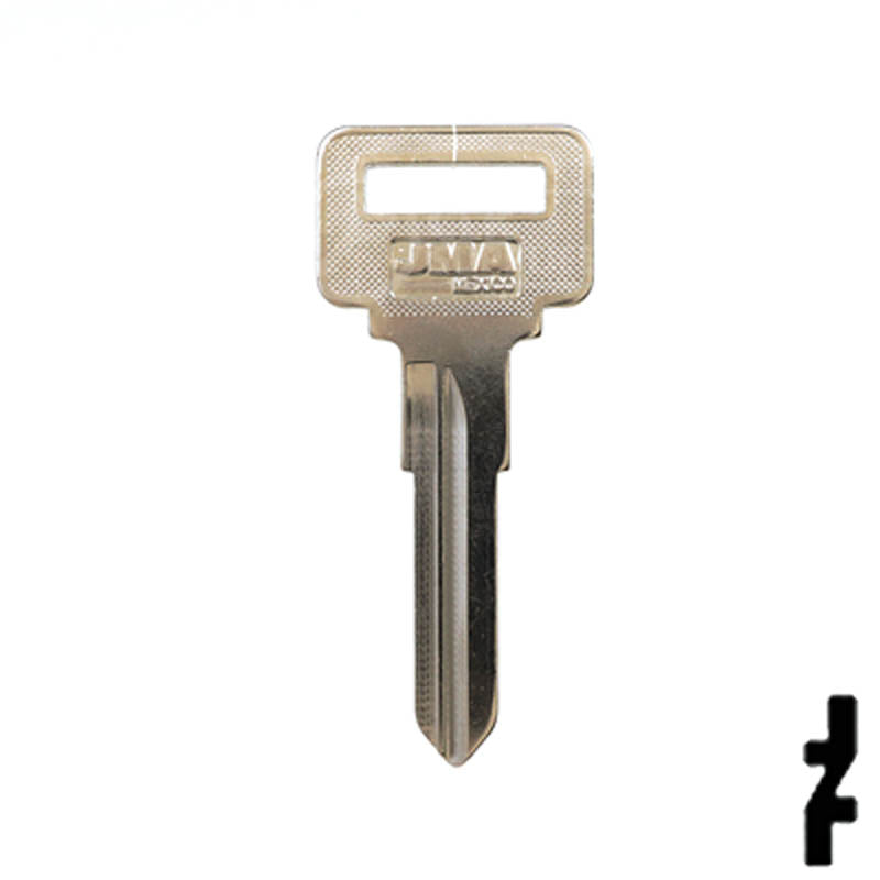 Uncut Key Blank | Volvo | X180 ( VL6 ) Automotive Key JMA USA