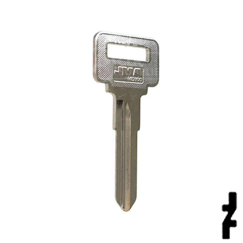 Uncut Key Blank | Volvo | X180 ( VL6 ) Automotive Key JMA USA