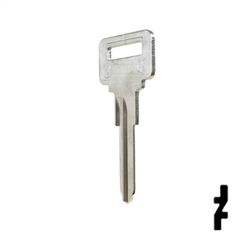 Uncut Key Blank | Volvo | X180 ( VL6 ) Automotive Key JMA USA