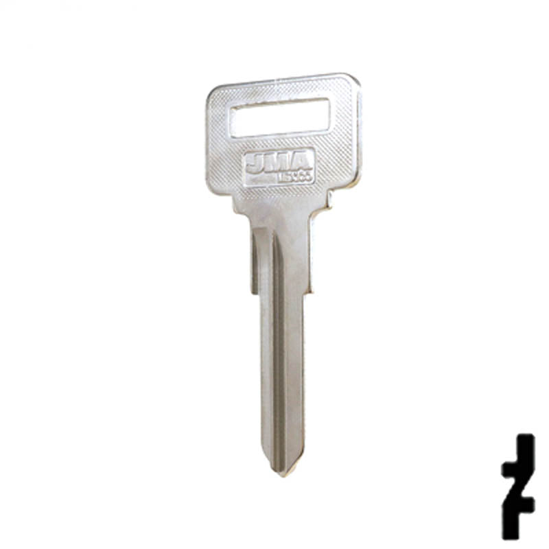 Uncut Key Blank | Volvo | X180 ( VL6 ) Automotive Key JMA USA