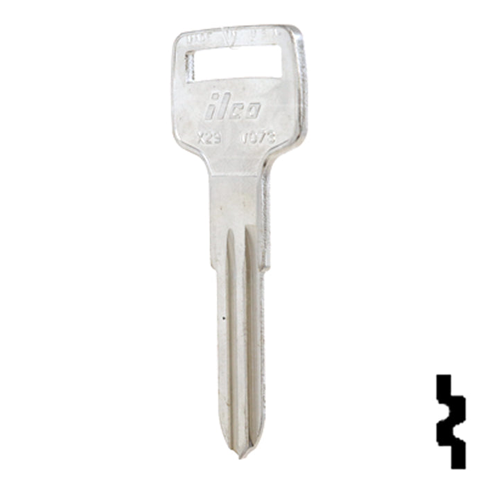Uncut Key Blank | Volvo | X29, VO73 Automotive Key Ilco