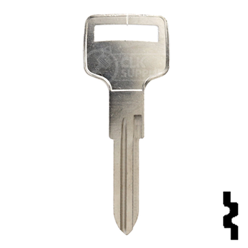 Uncut Key Blank | Volvo | X29, VO73 Automotive Key Ilco